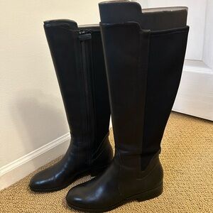 Cole Haan Black Genuine Leather Boots